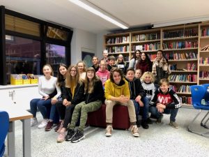 Deutsch E-Kurs aus den Klassen 8a und 8c der Jakob-Mankel-Schule in Weilburg