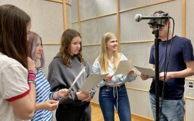 Schulklassen produzieren Podcasts über “Grünes Band”
